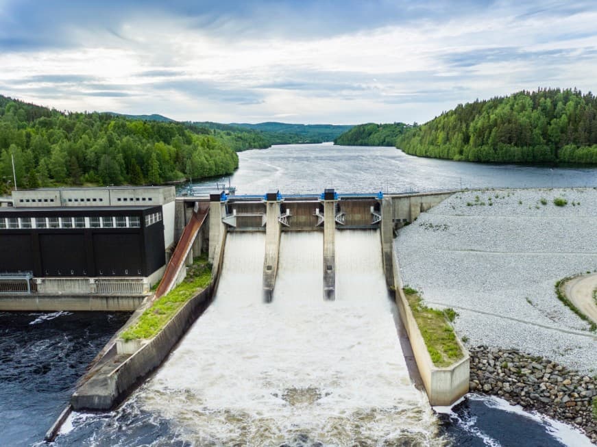 Vattenkraftsdamm i Sverige